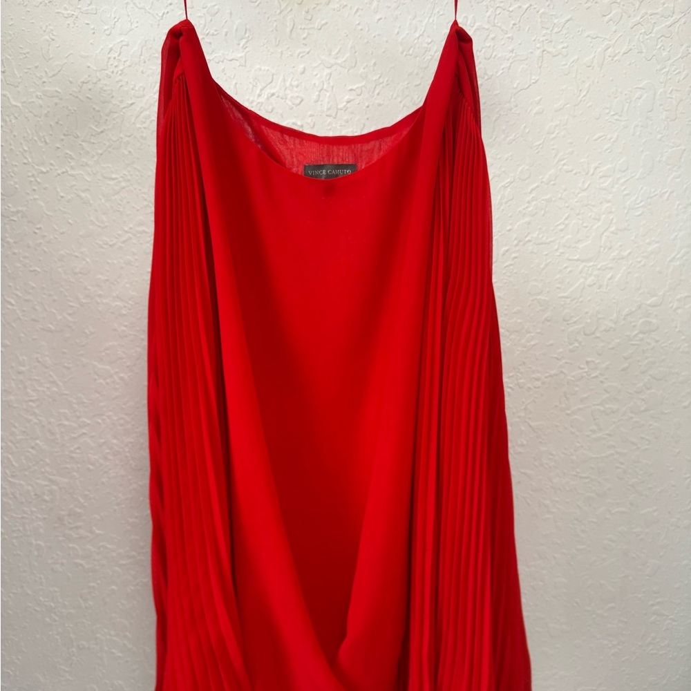 Vince Camuto Bold Red Top